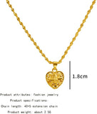 Gold Heart Necklace