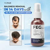 FEG Plus Hair Strong Growth Spray 100% Original For Men & Women