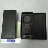 Men's Black Stainless Steel Watch with Arabic Numerals – Japan Miyota Quartz