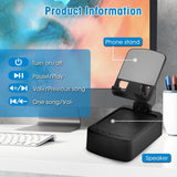 Mobile Phone Holder with Bluetooth Speaker