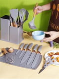 19 Pcs Kitchen Cooking Utensils and Knife Set